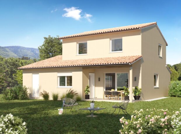 MAISON  NEUVE R+1  (90 M² + GARAGE)